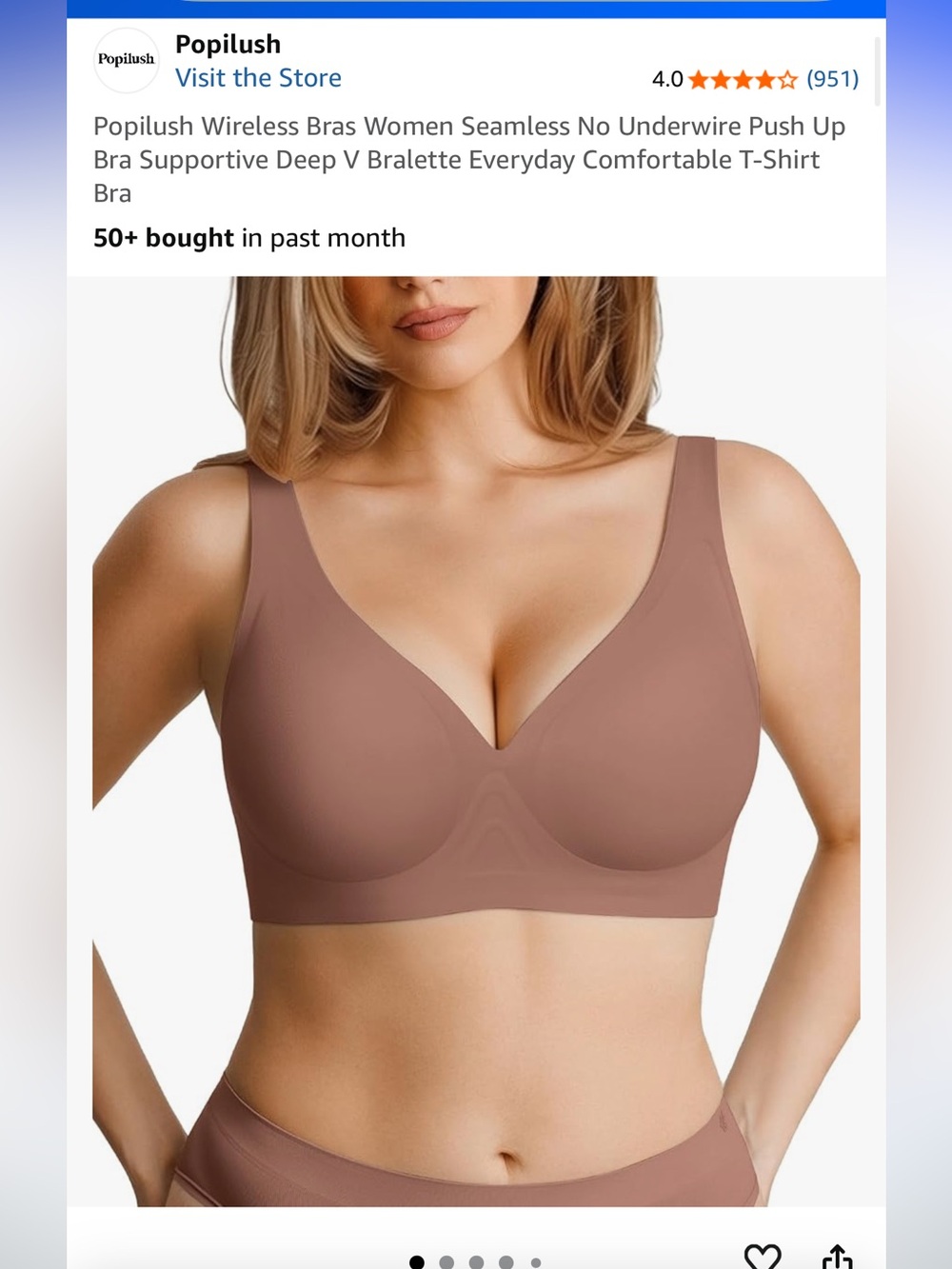 Viral Popilush Bra 🤎